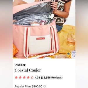 NWT L*Space Coastal Cooler Bag